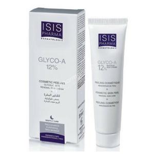 ისისფარმა - Glyco A 12% სახის კრემი ზედაპირული/საშუალო პილინგი გლიკოლის მჟავით
