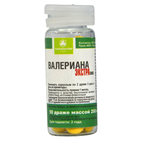 ვალერიანის ექსტრაქტი /ექსტრაძალა/