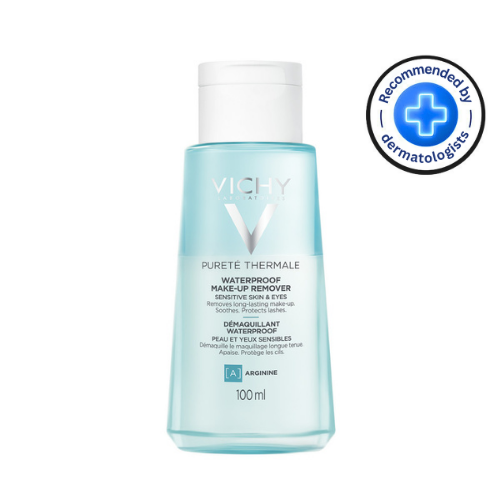 ვიში - პურეტე თერმალი ლოსიონი თვალის გარშემო მაკიაჟის მოსაშორებელი მგრძნ. კანი