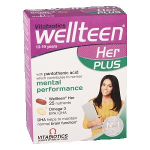 ვიტაბიოტიქსი ველთინი პლუს გოგონასი 13-19წლ /28+28/