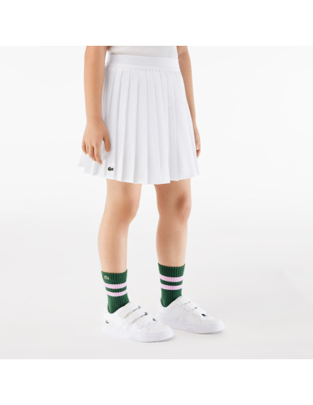 Lacoste - KIDS' PLEATED SKIRT WITH BUILT-IN SHORTS