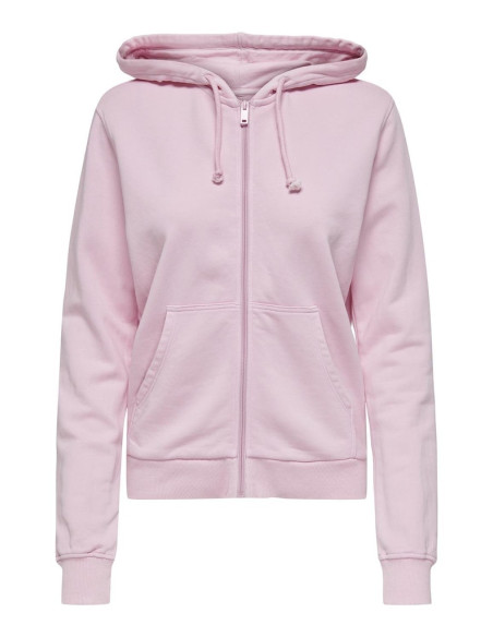 ONLY - ONLALLISON L/S ZIP HOODIE UB CC SWT