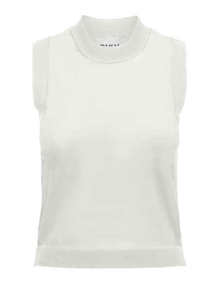 ONLY - ONLLILL SL MOCK NECK TOP CC KNT