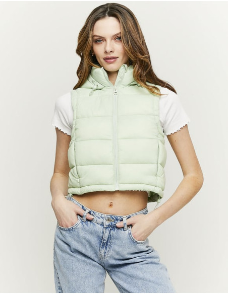 Tally Weijl - GREEN PADDED JACKET