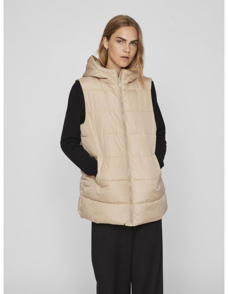 VILA - VITATE S/L PUFFER VEST - NOOS