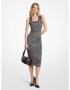 MICHAEL MICHAEL KORS - PAINTRLY CHEETH SQ NK DRS