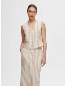 SELECTED FEMME - SLFTANIA-HILDA VEST PIN STRIPE