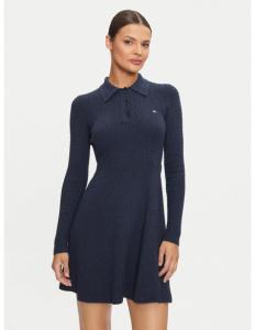 Tommy Jeans - TJW F&F POLO CABLE SWEATER DRESS