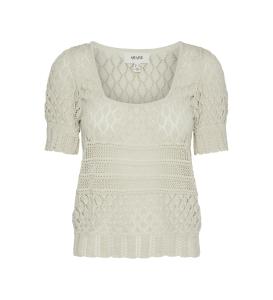 Vero Moda - VMKRISTELLA SS SHORT KNIT TOP VMA