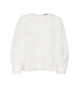 Vero Moda - VMSIV L/S DETAIL TOP WVN POP2