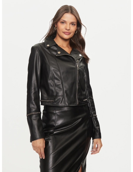 GUESS - ALICE CHAIN CROPPED JACKET