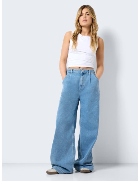 Noisy May - NMKENJA HW WIDE LEG JEANS EN002LB FWD