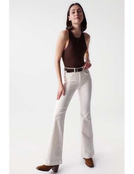 Salsa Jeans - SECRET PUSH IN GLAMOR FLARE TWILL JEANS