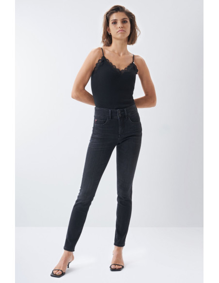 Salsa Jeans - SECRET PUSH IN SKINNY DARK JEANS