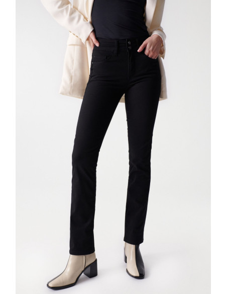 Salsa Jeans - SECRET PUSH IN SLIM TRUE BLACK JEANS