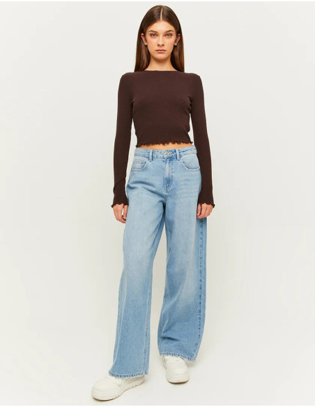 Tally Weijl - MID WAIST SKATER JEANS