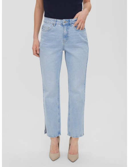 Vero Moda - VMELLIE HR STRAIGHT SLIT JEANS GU3121 GA