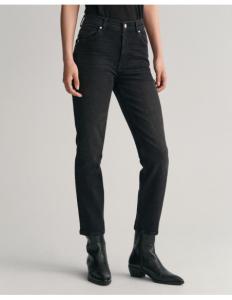 Gant - BLACK CROPPED SLIM JEANS