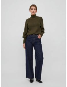 VILA - VIJEDARK STRAIGHT DENIM JEANS