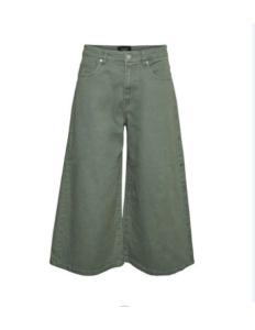 Vero Moda - VMCLIVE HR WIDE SUPER CROP JEANS COL GA