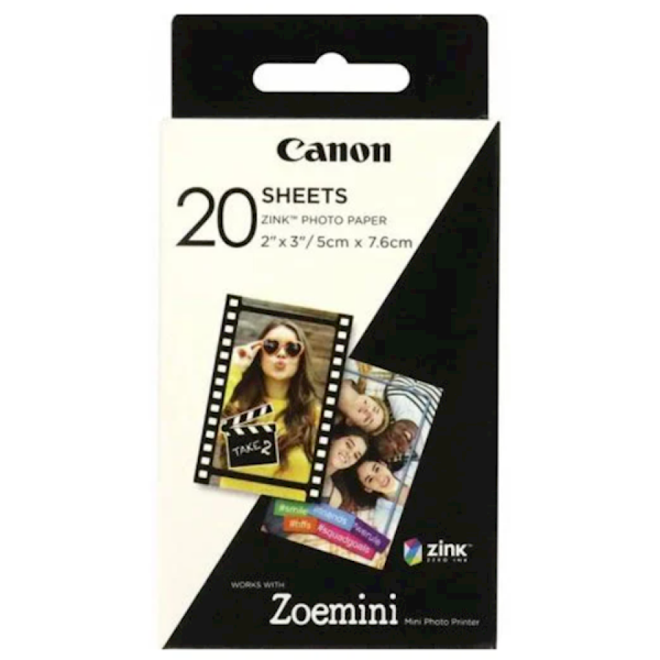 CANON ZINK Paper 20 sheets for Zoemini