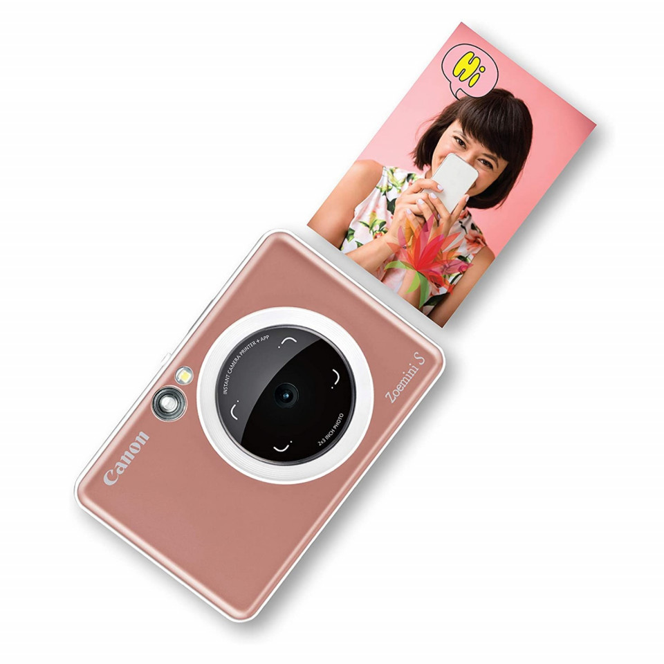 Canon Zoemini S2 Instant Camera Rose Gold