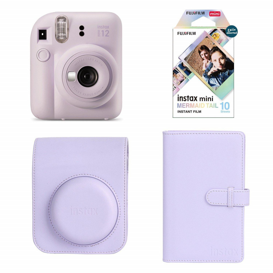 FUJIFILM Instax Mini 12 Lilac Purple+Box