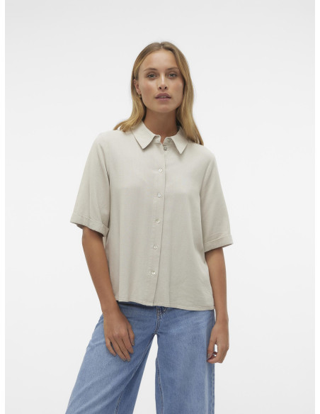 Vero Moda - VMMYMILO 2/4 SHIRT WVN  GA