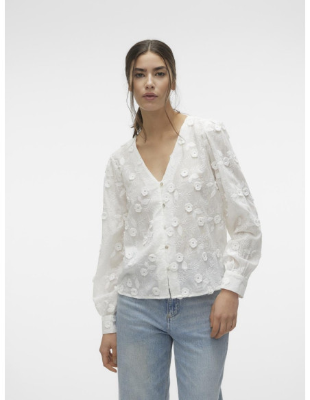 Vero Moda - VMPUNA LS TOP WVN