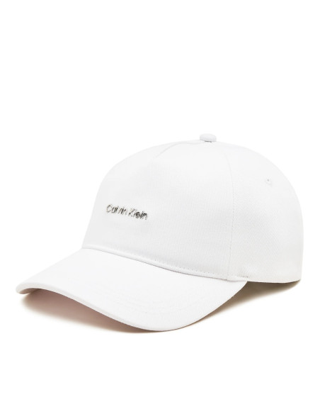 ქალის კეპი CALVIN KLEIN - CALVIN LETTERING CANVAS CAP