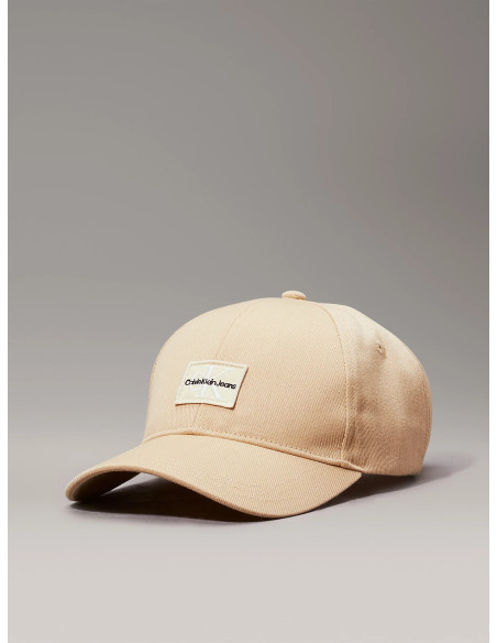 ქალის კეპი CALVIN KLEIN - MONO LOGO PATCH CAP