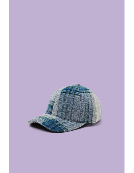 ქალის კეპი ESPRIT - Brushed Plaid Baseball Cap