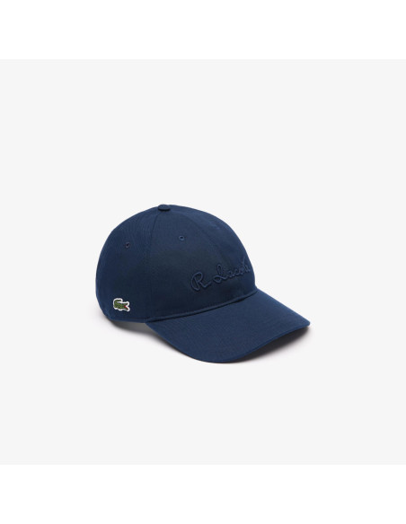 ქალის კეპი Lacoste - LACOSTE 3D EMBROIDERED CAP