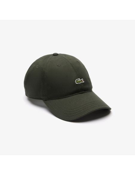 ქალის კეპი Lacoste - Unisex Lacoste Organic Cotton Twill Cap