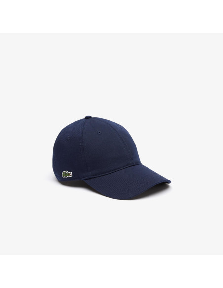 ქალის კეპი Lacoste - Unisex Lacoste Organic Cotton Twill Cap