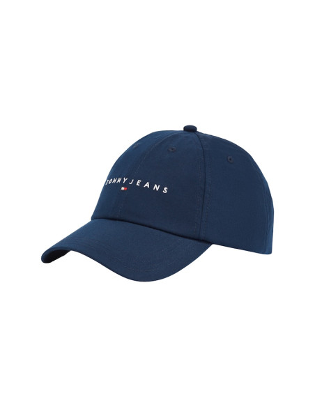 ქალის კეპი Tommy Jeans - TJW LINEAR LOGO 6 PANEL CAP