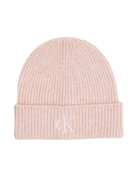 ქალის ქუდი CALVIN KLEIN - THICK EMBROIDERY BEANIE