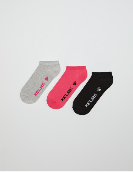 ქალის წინდა MO Fashion - PACK 3 PAIRS OF ANKLE SOCKS 'KELME'
