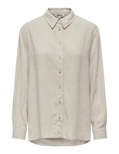 ONLY - ONLSIESTA L/S LINEN BL OVS SHIRT PNT