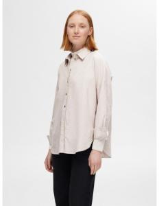 SELECTED FEMME - SLFNOVA LS OXFORD SHIRT NOOS