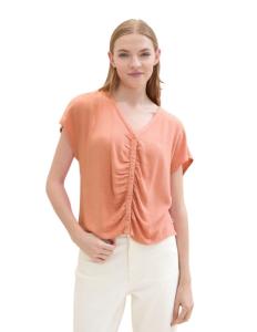 Tom Tailor - V-NECK BLOUSE WITH BUTTONS