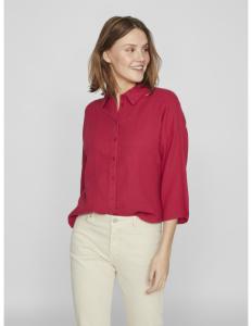 VILA - VILANIA BUTTON 3/4 SHIRT - NOOS