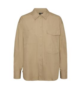 Vero Moda - VMCHARLOTTE LS POCKET SHIRT WVN GA