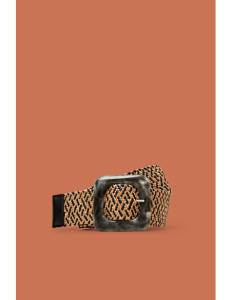 კლასიკური ქამარი ქალის ESPRIT - Elasticated woven waist belt