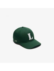ქალის კეპი Lacoste - Unisex 3D Embroidered Cotton Twill Baseball Cap
