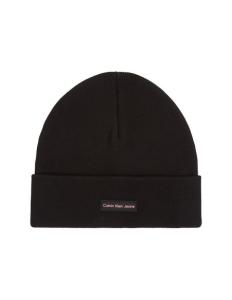 ქალის ქუდი CALVIN KLEIN - INST PATCH BEANIE