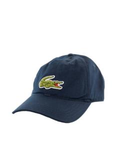 ქალის ქუდი Lacoste - Unisex Crocodile Badge Twill Cap