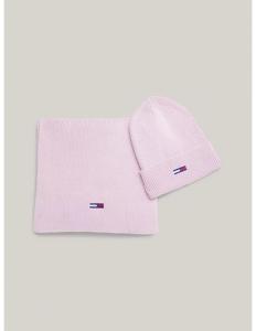 ქალის ქუდი Tommy Jeans - TJW FLAG BEANIE AND SCARF