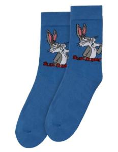 ქალის წინდა Dogo - Unisex Vegan Blue Socks - Warner Bros What's Up Doc Bugs Bunny Design