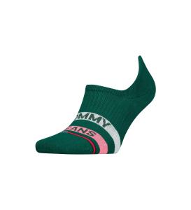 ქალის წინდა Tommy Jeans - TH UNI TJ NO SHOW HIGH CUT 1P STREET PREP STRIPE